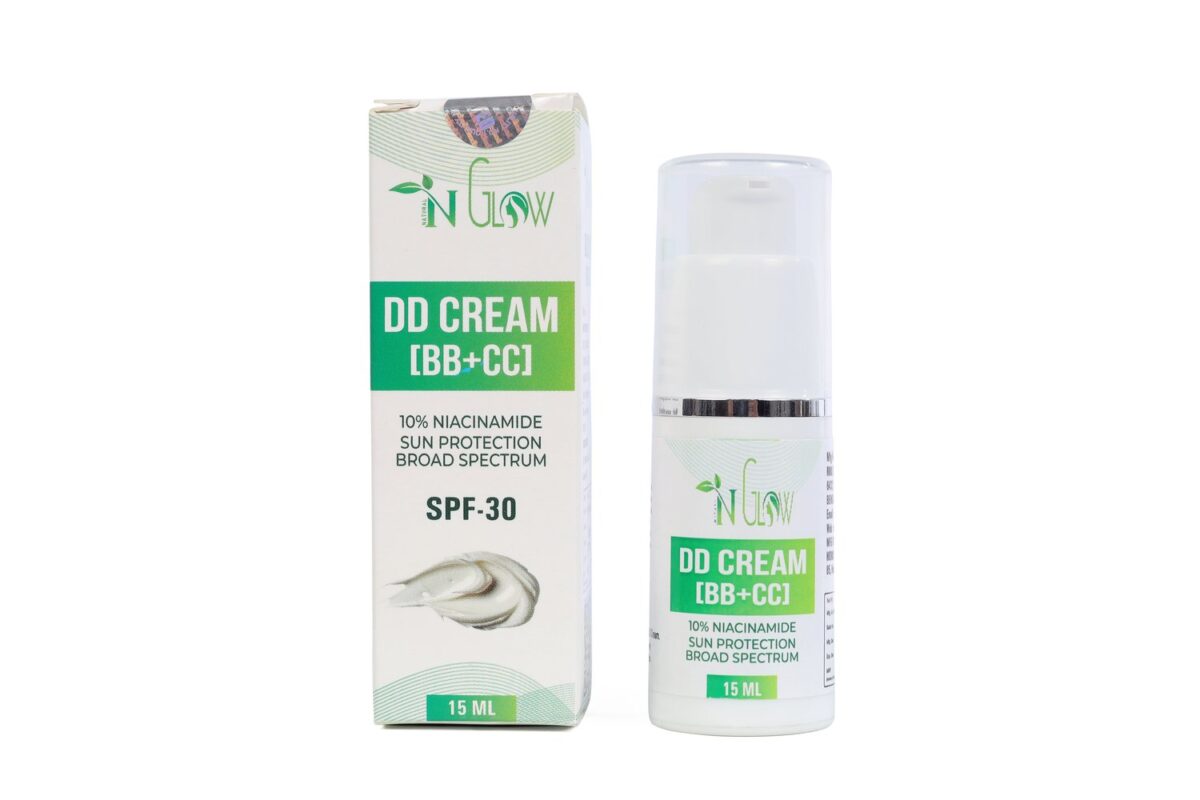 NGlow DD Cream - Box and Bottle