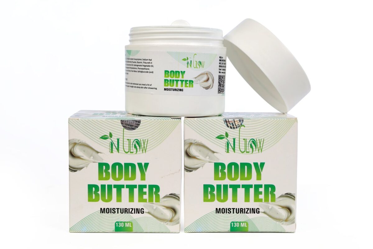 NGlow Body Butter - Jar and Boxes