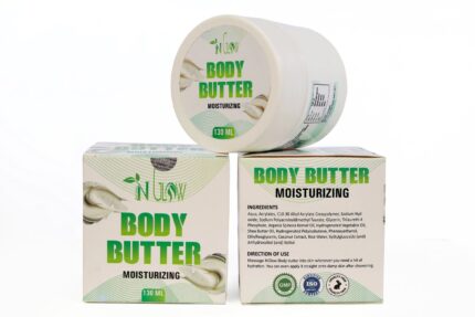 NGlow Body Butter - Open Jar with Boxes